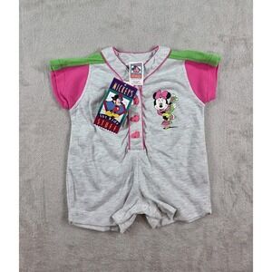 Vintage Minnie Mouse Romper 18 Months‎ Skating Disney New